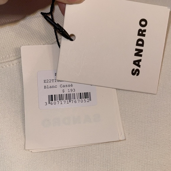 Sandro Unisex Crewneck Sweatshirt - Picture 5 of 7